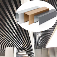 Panneaux de plafond en aluminium sur mesure, système de plafond en métal décoratif pour projets d'intérieur architecturaux modernes