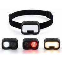 Lampes frontales portables super lumineuses 900LM avec détecteur de mouvement, LED rechargeable pour la randonnée, le camping, la pêche nocturne
