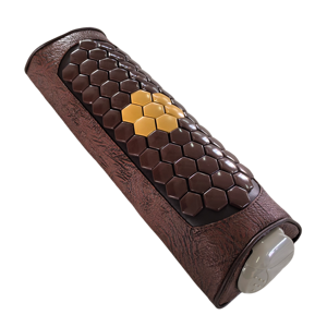 2024 phổ biến bông ion âm <span class=keywords><strong>Tourmaline</strong></span> ngọc bích sưởi ấm cổ tử cung Gối massage cho cổ massage - Product Image 3
