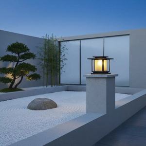 Lámparas solares para pilares de puerta, jardín, paisaje, canal, IP65, impermeables, para exteriores. - Product Image 6