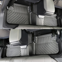 Tapis de sol de voiture 3D Tpe pour Subaru Impreza 2017-2023 Tapis de voiture Tapis de coffre Plateau de coffre