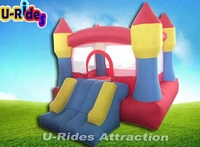 Nouveau design toboggan gonflable pour videur jeu de maison combo gonflable château sautant pour les enfants