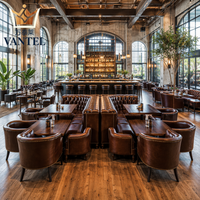 Vantel Hotel Restaurant - Mobilier de restauration de luxe - Ensemble table, chaises et banquettes - Fournisseur de mobilier hôtelier sur mesure