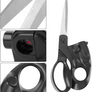 Ciseaux de couture pour étudiants en acier inoxydable de qualité industrielle, guidés par laser pour des coupes droites, pour l'artisanat et l'emballage à domicile - Product Image 3