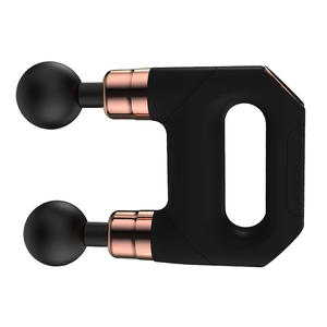 Masajeador de pistola de Fascia de tejido profundo de doble cabezal <span class=keywords><strong>Mini</strong></span> producto de masaje muscular de percusión para uso corporal - Product Image 1