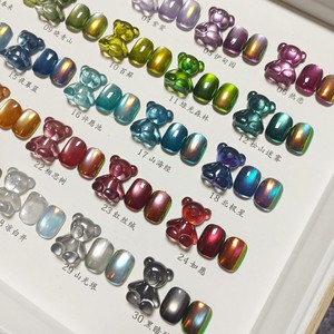 AILANUO Factory Supplier Beauty OEM/ODM Hot Sale Spring and Summer 2026 Trend Colors HEMA&TPO FREE Lumina Cat Eye Gel Polish - Product Image 4