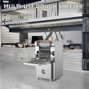 Máquina de fideos húmedos completamente automática multifuncional, laminadora de masa de prensado de fideos frescos, molino de <span class=keywords><strong>harina</strong></span> de <span class=keywords><strong>Pizza</strong></span> integrado - Product Image 3