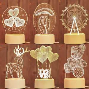 Lampe de bureau LED à 16 couleurs avec logo personnalisé, décoration de la maison, cadeau DIY, décoration de fête de Noël, cadeau - Product Image 6