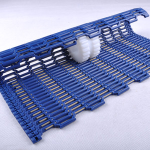 Courroie modulaire en plastique Bibo M0885, grille plate Micropitch 8mm, courroie de convoyeur en POM Acetal pour système de convoyage alimentaire - Product Image 5
