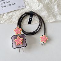 Prix d'usine – Étuis de protection antichoc 3D mignons et animés pour chargeurs rapides 18W 20W et câbles de données