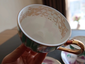 Wholesale Luxury Porcelain Coffee <b>Cup</b> <b>Set</b> Luxury Bone China Designer <b>Cup</b> <b>Tea</b> <b>Sets</b> for Gifts - Product Image 4