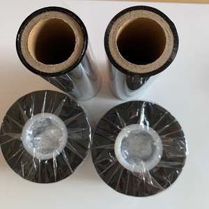 Cire de ruban de code à barres d'étiquette de transfert thermique de résine de lavage de TTR de noyau en <span class=keywords><strong>plastique</strong></span> de haute qualité - Product Image 3