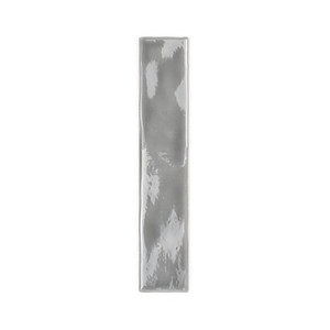 Carreaux Creta 25 gris brillant 5x25 cm bords irréguliers épaisseur 9 mm - Product Image 3