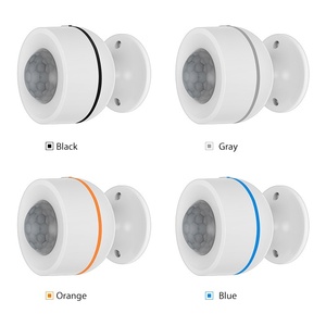 Détecteur de mouvement humain sans fil intelligent Tuya, style moderne, en ABS, avec détection infrarouge PIR, compatible Matter NAS-P - Product Image 1
