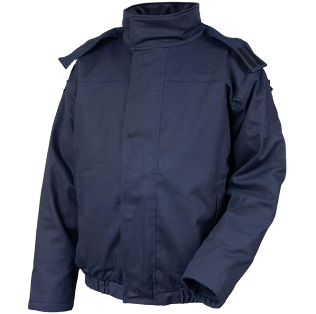 NFPA2112 Safety Flame Resistant Jacket Winter Insulation Men Fr Bomber Work Jacket With Hood