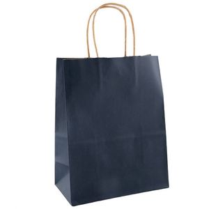 2026 New RC Custom Grocery Shopping Gift Handle Craft Print Food Takeaway Packaging <b>Small</b> Kraft Paper Bag with Your Own logo - Product Image 3