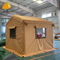 Tente de camping gonflable de luxe personnalisable en usine toile imperméable pour événements extérieurs au Moyen-Orient