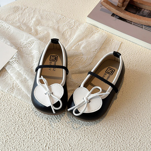 Zapatos de Princesa <span class=keywords><strong>para</strong></span> Niñas, Primavera y Otoño 2026, Nuevos, Elásticos, de Poliuretano, <span class=keywords><strong>con</strong></span> Cierre de <span class=keywords><strong>Velcro</strong></span>, <span class=keywords><strong>con</strong></span> Lazo, <span class=keywords><strong>para</strong></span> <span class=keywords><strong>Bebés</strong></span> de 1 a 6 Años - Product Image 2