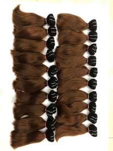 Vente en gros de paquets de cheveux brésiliens vierges bruts de l'usine de cheveux du vietnam de vendeurs de cuticules alignés de grade 10A - Product Image 5