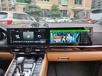 12.3 pouces + 12.3 pouces 8 + 128 Android Carplay pour Porsche Cayenne 2010-2015 lecteur vidéo multimédia interactif à double écran amélioré