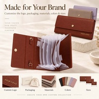 Sac accordéon Hongbo multi-couleurs en cuir PU Saffiano souple A6 avec 6 enveloppes à onglets et 7 enveloppes pour argent liquide, idéal pour les cadeaux