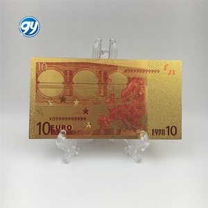 Banconota Commemorativa Patriottica da 10 Euro Placcata in Oro 24K, Regalo Unico <span class=keywords><strong>al</strong></span> <span class=keywords><strong>Mondo</strong></span> per Collezionisti - Product Image 5