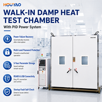 Machine de test de panneaux solaires avec contrôle de température et d'humidité conforme pour le test de modules photovoltaïques, chambre d'essai de chaleur et d'humidité