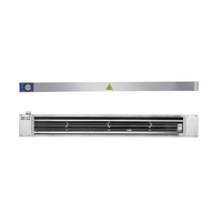 Pemanas Makanan Buffet Restoran Komersial ANK Stainless Steel 304 SH/24H 500W-1700W 220-240V Pemanas Inframerah Tahan Lama