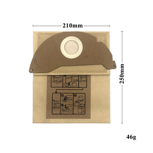 Bolsas de polvo de basura de papel de alta calidad aptas para Karchers <span class=keywords><strong>WD2</strong></span> WD2250 A2004 A2054 MV2 accesorio de aspiradora - Product Image 5