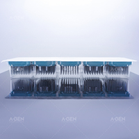 Embout de pipette Brand H 50 µl stérile noir en PP avec filtre conducteur, 5 boîtes combinées pour transfert de liquides