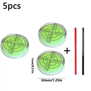 Niveau universel 32*7mm avec niveau magnétique Mini règle d'équilibre à bulles de haute précision perle à bulles horizontale - Product Image 5