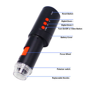 200x倍率WiFi顕微鏡を備えたiOSAndroid電話ポータブル偏光ヘアスカルプ検出器 - Product Image 3