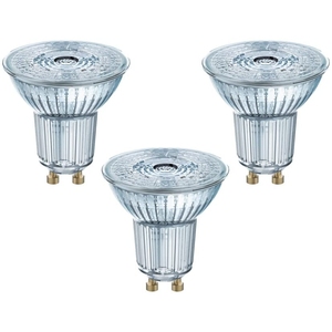 Per Osram Set 3 LED PAR16 GU10 lampadine riflettore di vetro 2700K bianco caldo in alluminio corpo G4 4W 6W 12W per casa Hotel EMC certificato - Product Image 1