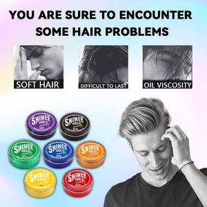 Pommade coiffante bio 150g pour hommes, tenue forte, à base d'eau, pour ondulations et texture – Cire coiffante bio - Product Image 2
