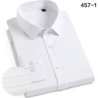Chemise de clergé noire à manches longues pour homme, style décontracté d'été, col montant, taille XL, pour prêtres et prédicateurs de l'Église catholique