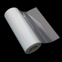Transparent Brillant BOPP Thermique En Plastique Film Rouleau Autocollants EVA Adhésif Photo Papier Rouleau Soluble Dans L'eau