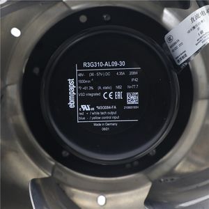 Ventiladores Centrífugos de Refrigeración ebmpapst R3G310-AL09-30 M3G084-FA 48V DC 208W 310 mm IP42 con Rodamiento de Bolas y Controlador PWM - Product Image 4