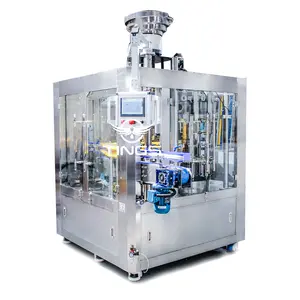 Machine de remplissage automatique de petites bouteilles en verre, 750ml, eau gazeuse, prix d'usine