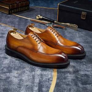 Customized Wholesale Price Men's Formal Dress Shoes Luxury Fashionable Wedding Shoes Italian Style Oxford Height Increasing - Product Image 6