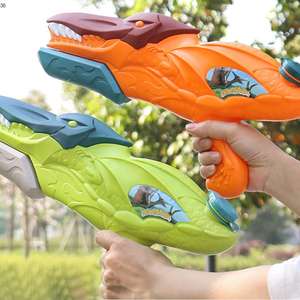 Dinosaurio agua Blaster juego <span class=keywords><strong>de</strong></span> disparos plástico dibujos animados <span class=keywords><strong>Dino</strong></span> alta presión dinosaurio agua Blaster Soaker pistola para niños - Product Image 3