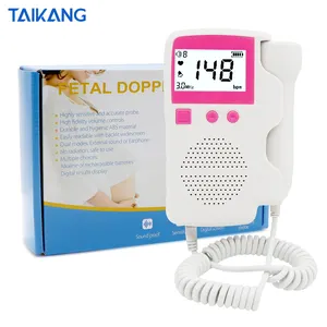 New Cheap Portable Hospital Grade OEM Home Digital Portable Pocket Fetal Doppler Monitor