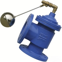 Vanne de régulation de niveau d'eau entièrement automatique Gaobei à commande hydraulique PN16H142X - Contrôle des réservoirs d'eau incendie avec taille de port DN40-DN200