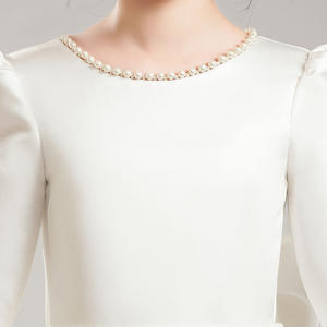 <span class=keywords><strong>Vestido</strong></span> de Comunión para Niñas, Diseño de Alta Calidad, Estilo Simple, <span class=keywords><strong>Vestido</strong></span> de Fiesta Infantil, Largo hasta el Suelo, Vestidos de Niña de las Flores - Product Image 4