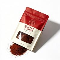 Sachet Doypack alimentaire refermable avec couches laminées BOPP/VMPET/PE pour le stockage de poudre de café – Emballage souple