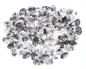 Wholesale <b>Rainbow</b> Rutilated Quartz Cabochon Gemstone | High Quality Third Party Certified - Product Image 3