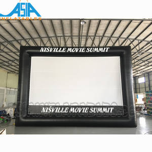 จอฉายภาพยนตร์เป่าลมคุณภาพสูง จอโปรเจคเตอร์แบบเป่าลม จอภาพยนตร์กลางแจ้ง - Product Image 2