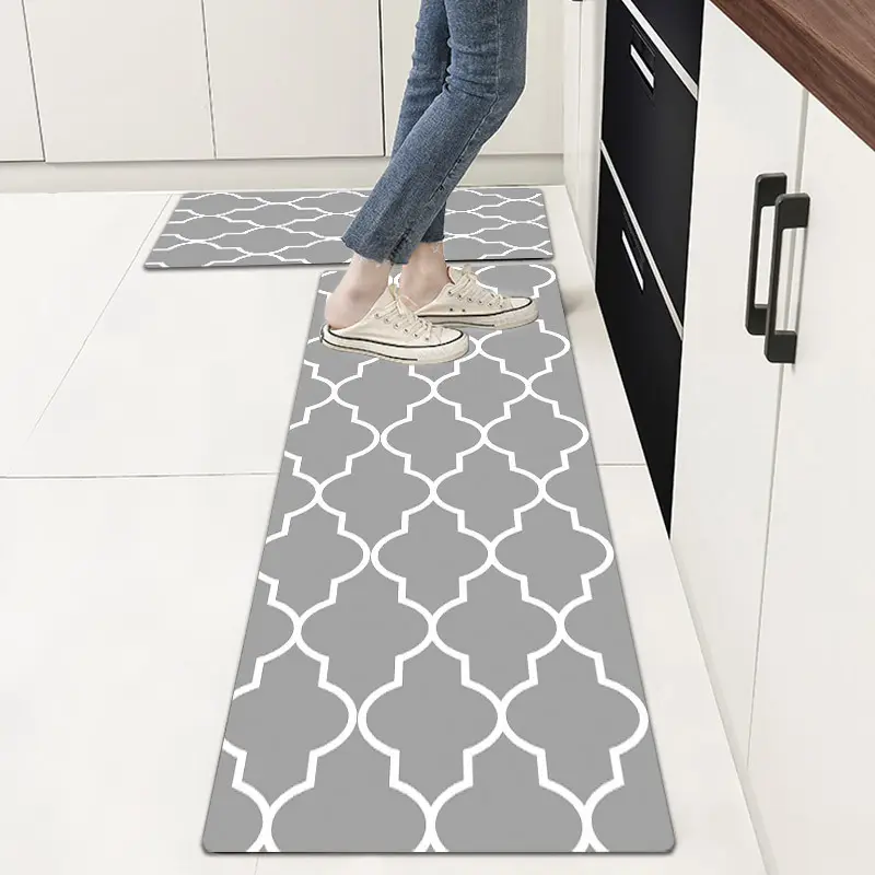 Hot selling washable PVC kitchen anti fatigue mat carpets   rugs non slip for floor