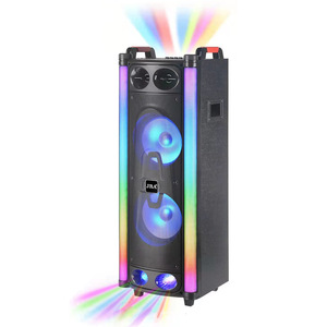JBA Portable Bluetooth <b>Speaker</b> 10 Inch Dual Drivers Wireless <b>Microphone</b> Rechargeable Battery Outdoor Karaoke Party Use - Product Image 1