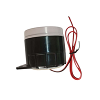 Ventes directes d'usine de AT5430DL225MM 54mm * 49mm Buzzer actif piézoélectrique 12V Alarmes Buzzers Sirènes
