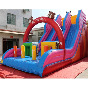 Gran <span class=keywords><strong>Castillo</strong></span> Inflable Saltarín con Brincolín para Parque de Juegos Infantil - Product Image 1